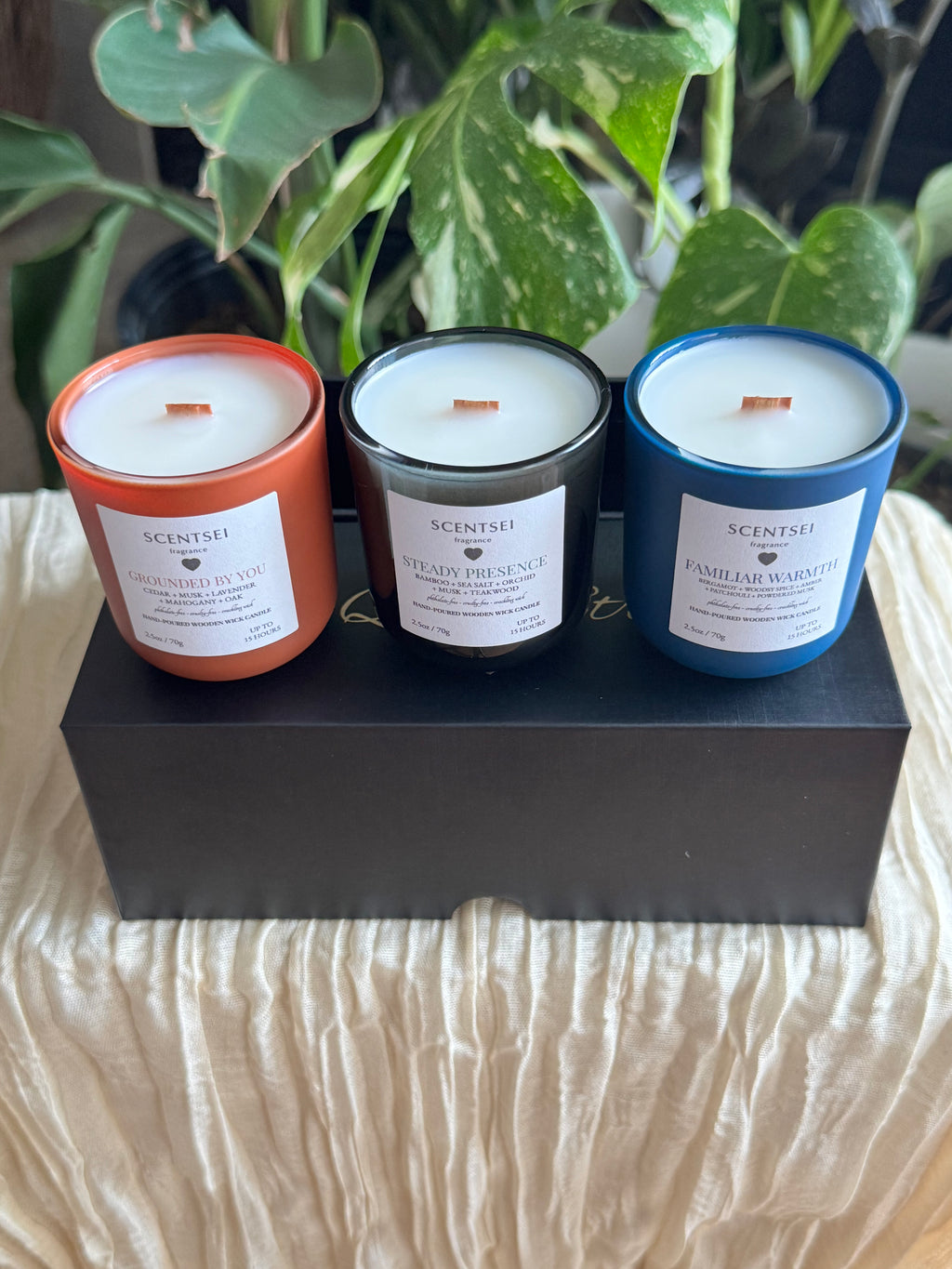 His Quiet Strength Father’s Day Candle Trio Set