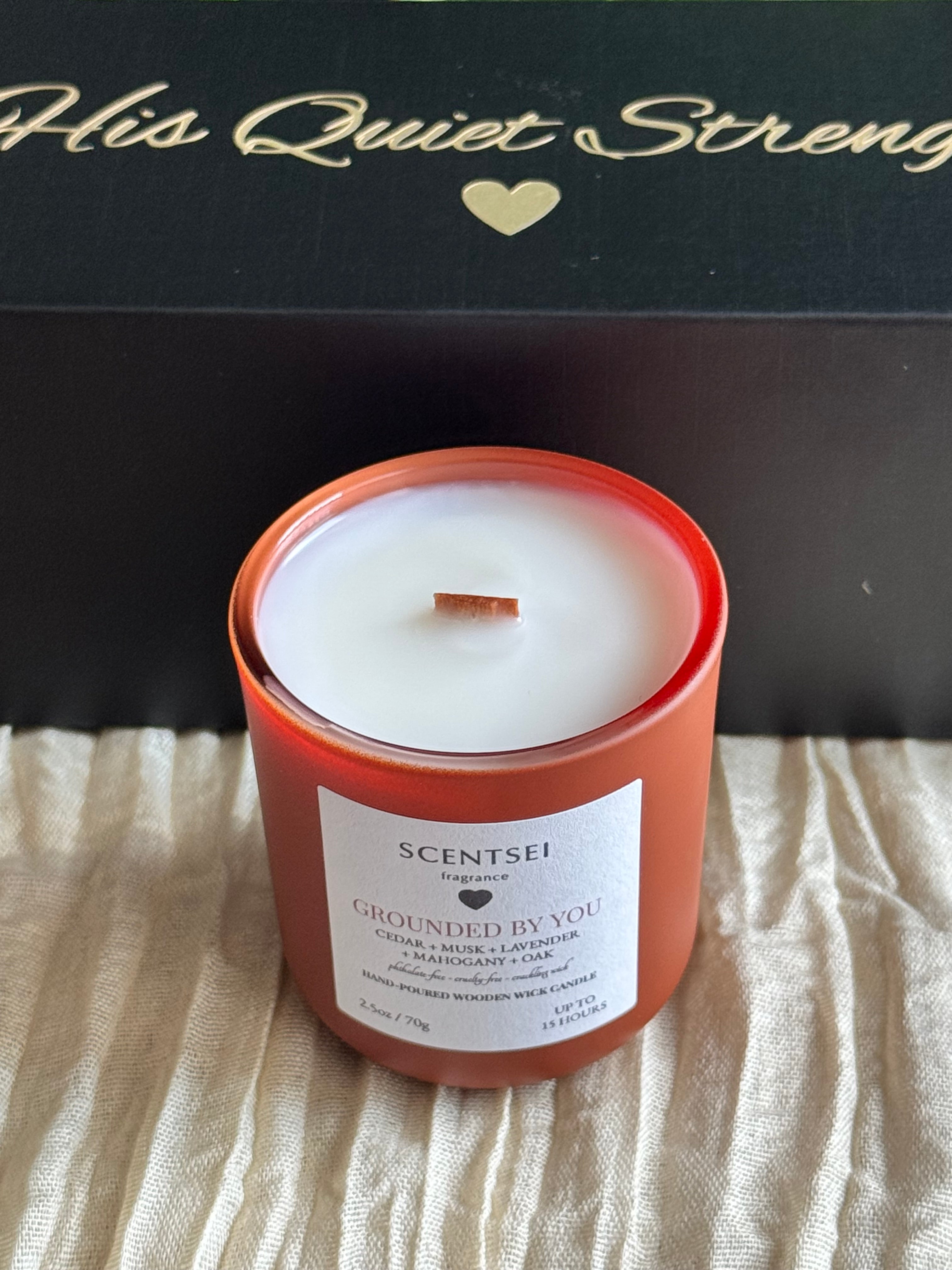 His Quiet Strength Father’s Day Candle Trio Set
