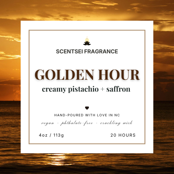 GOLDEN HOUR – Creamy Pistachio + Saffron