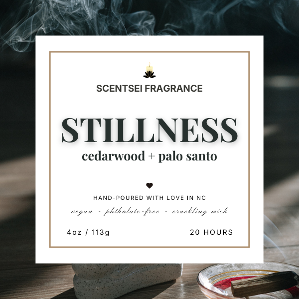 STILLNESS – Cedarwood + Palo Santo