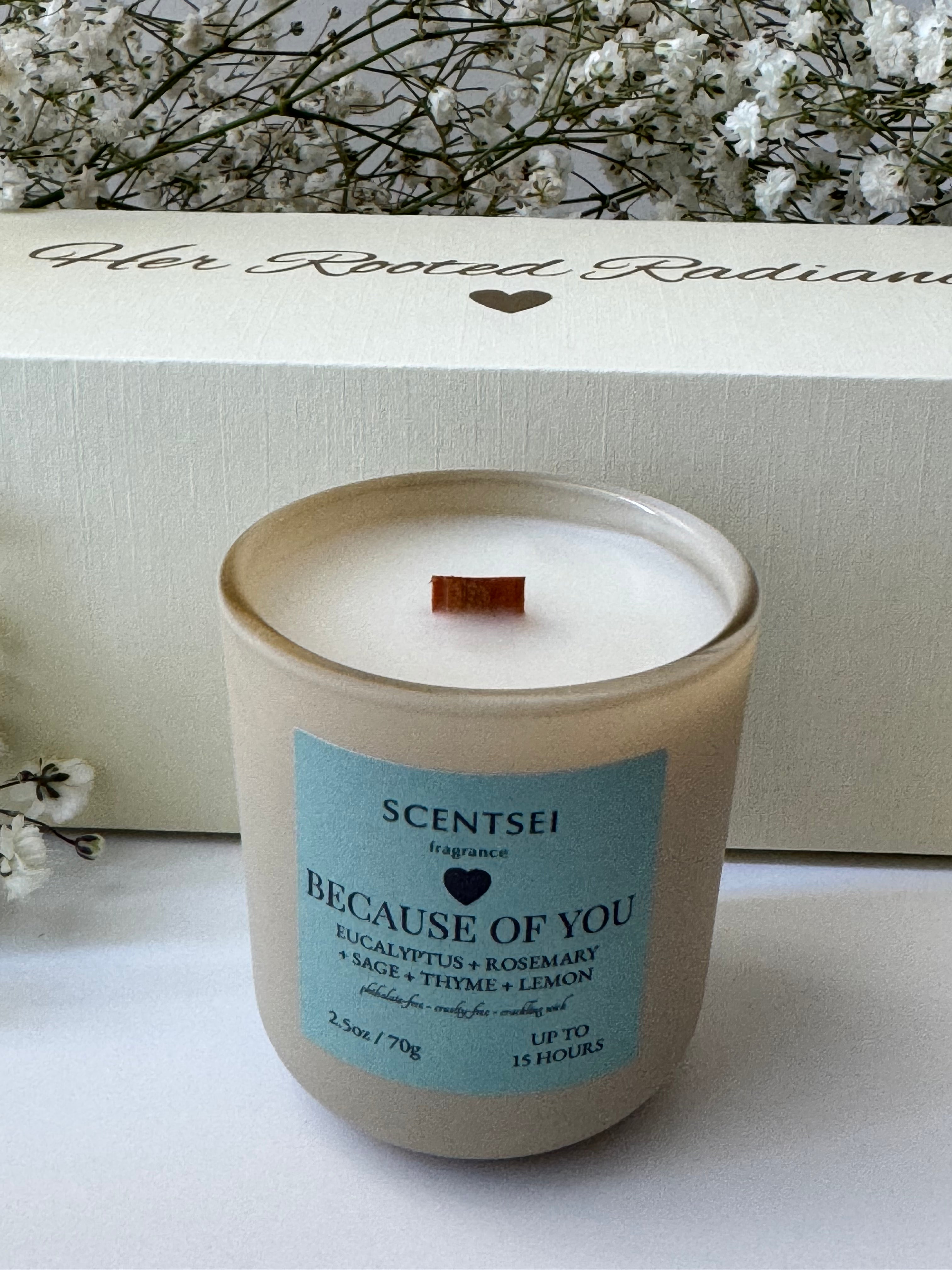 'Her Rooted Radiance' Mother's Day Candle Trio Set
